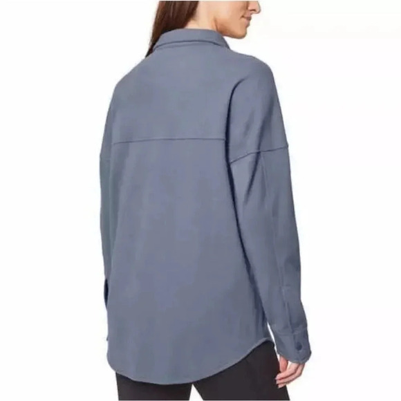 Mondetta Cozy Warm Fleece Button Up Shirt Jacket Medium - Picture 10 of 15